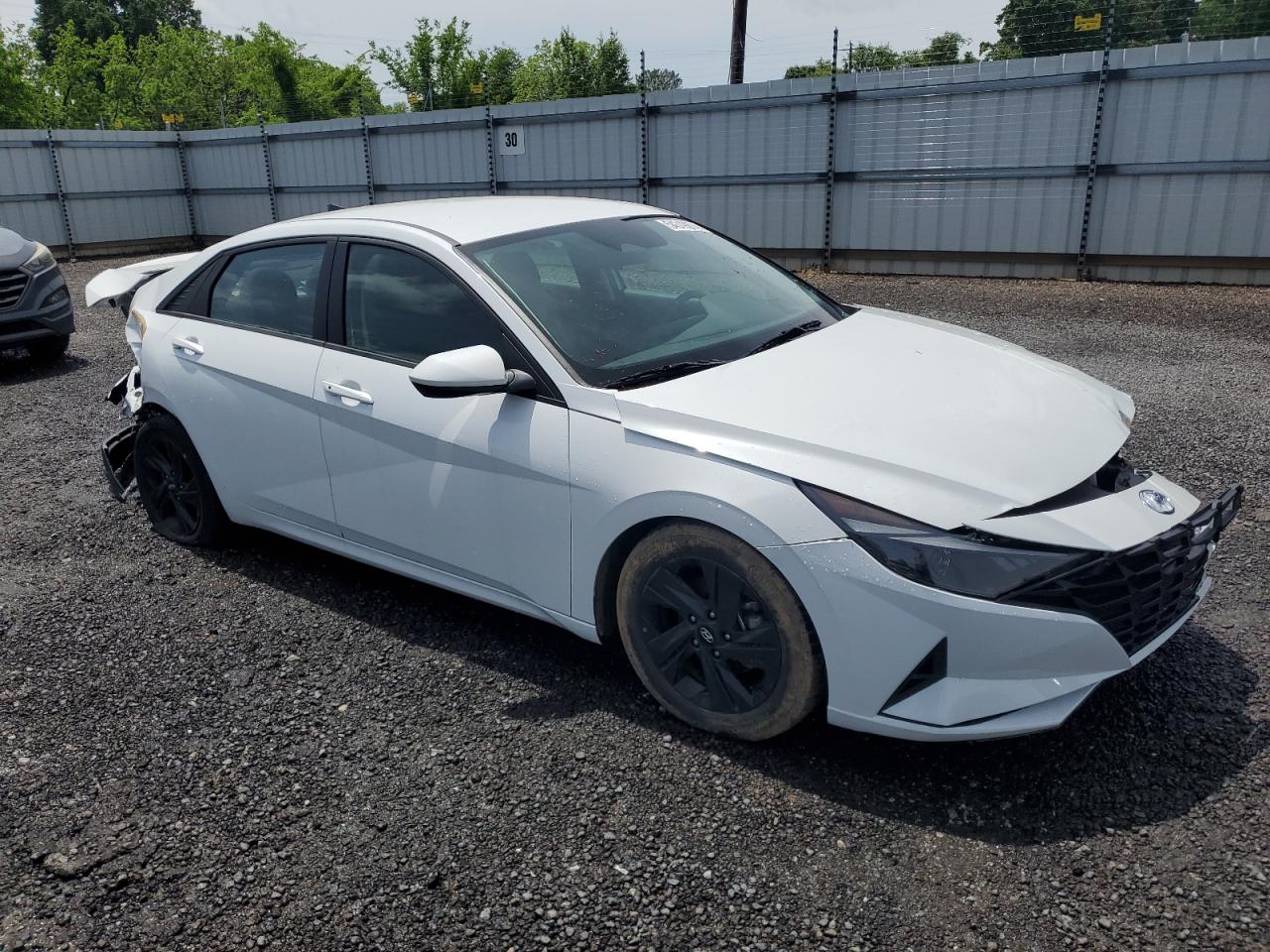 2021 Hyundai Elantra Sel vin: 5NPLM4AG0MH047686