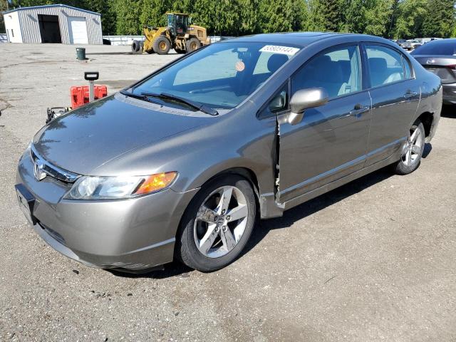 Lot #2542514906 2007 HONDA CIVIC EX salvage car