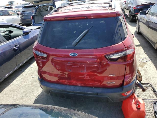 2018 Ford Ecosport Ses VIN: MAJ6P1CL4JC164567 Lot: 56847804