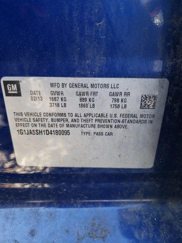 1G1JA5SH1D4180095 2013 Chevrolet Sonic Ls