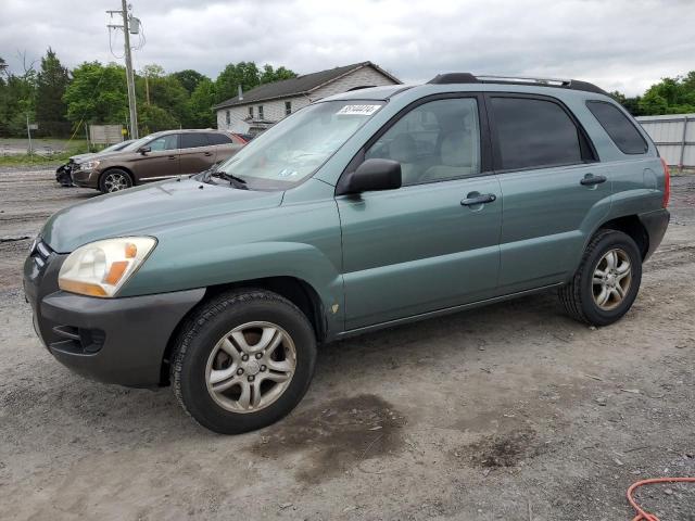 Lot #2542217208 2007 KIA SPORTAGE E salvage car