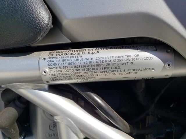 2009 APRILIA MANA 850 ZD4RCC0089S000236