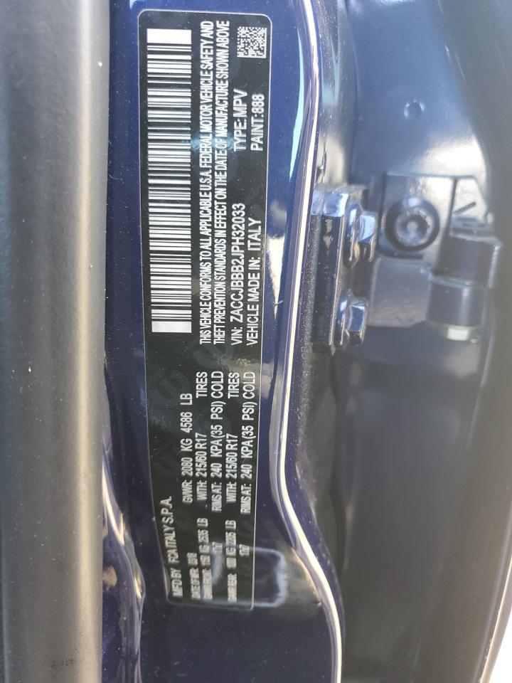 ZACCJBBB2JPH32033 2018 Jeep Renegade Latitude