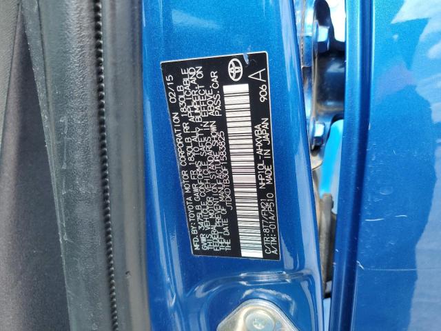 2015 Toyota Prius C VIN: JTDKDTB30F1583825 Lot: 53566984