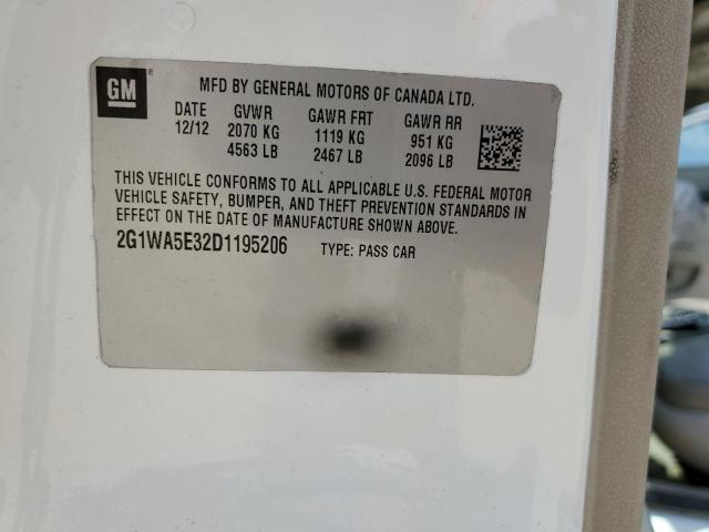 2012 Chevrolet Impala Ltz VIN: 2G1WC5E38C1234731 Lot: 56393234