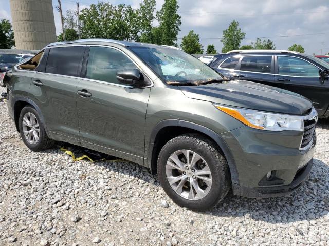 2014 Toyota Highlander Xle VIN: 5TDJKRFHXES012273 Lot: 54968874