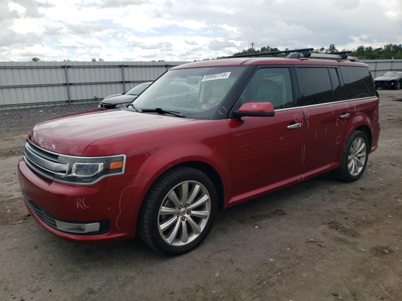 2FMGK5D89EBD25933 2014 Ford Flex Limited