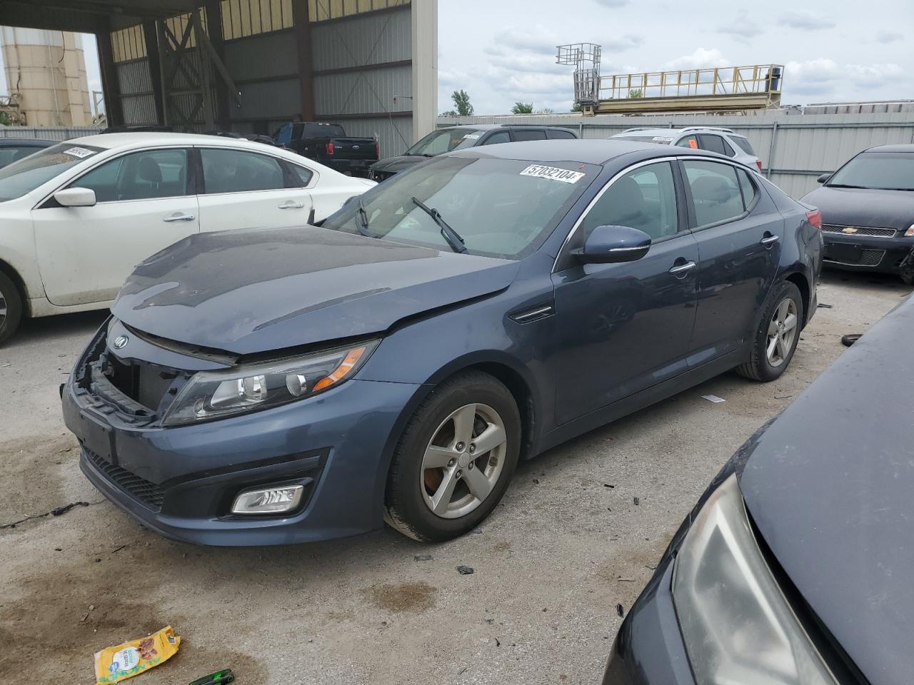 2015 Kia Optima Lx vin: 5XXGM4A75FG481733