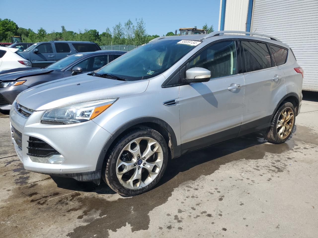 2014 Ford Escape Titanium vin: 1FMCU9J98EUC97565