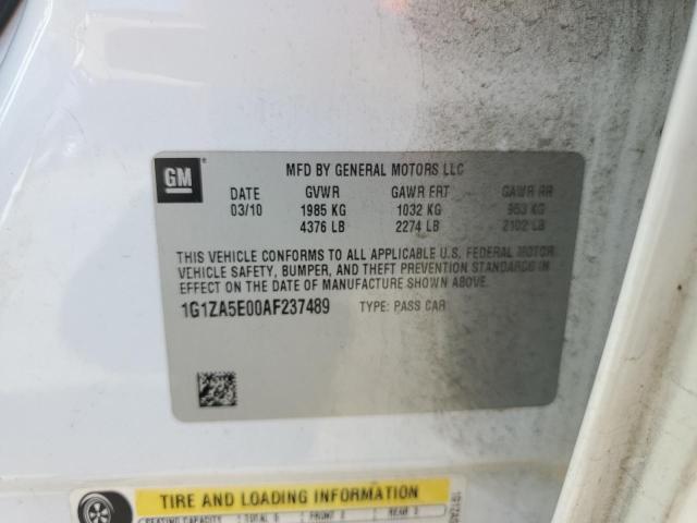 2010 Chevrolet Malibu Ls VIN: 1G1ZA5E00AF237489 Lot: 56739674