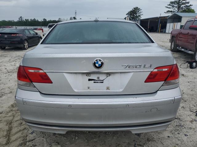 2007 BMW 750 VIN: WBAHN83537DT76489 Lot: 54597594