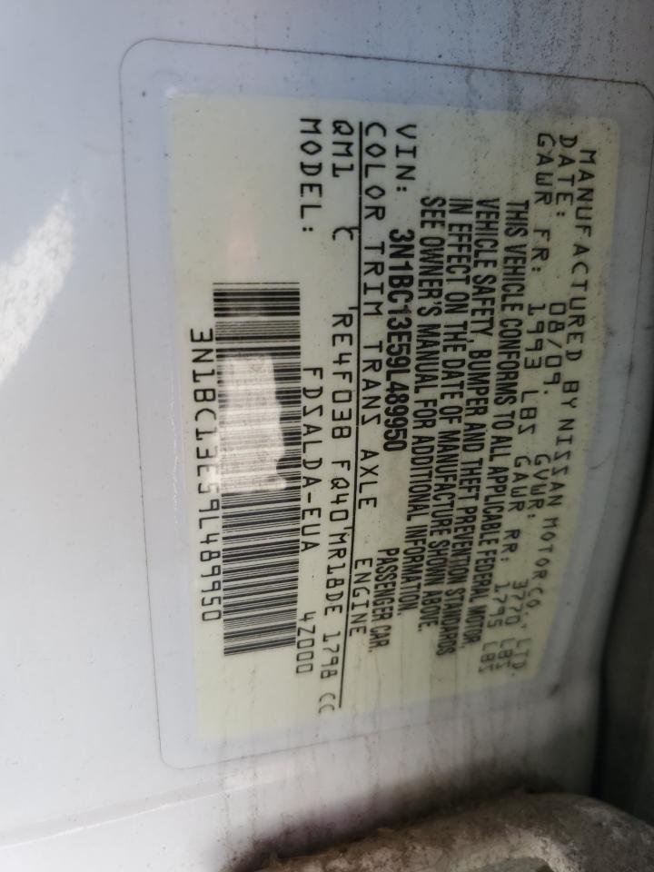 3N1BC13E59L489950 2009 Nissan Versa S