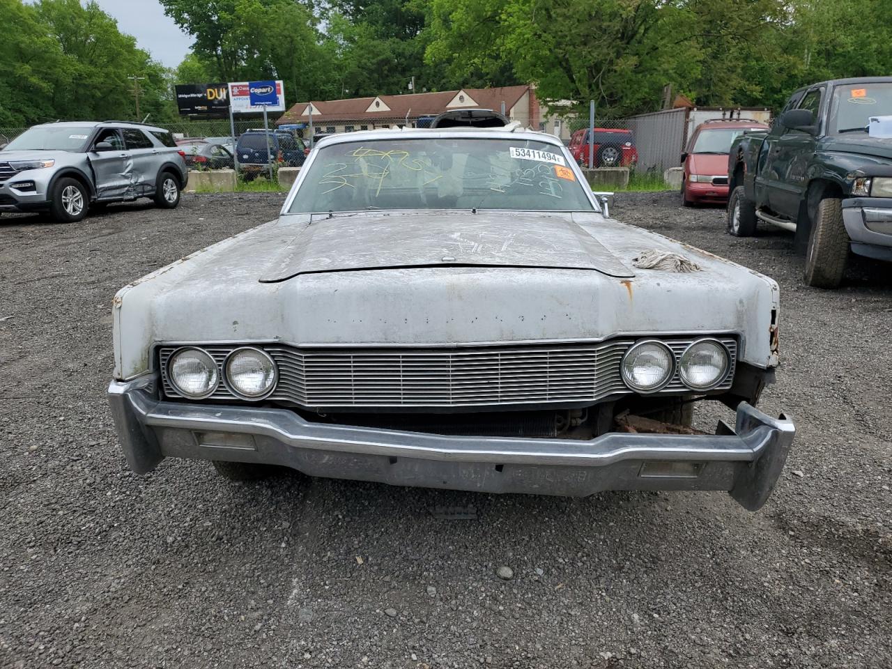 7Y86G822483 1967 Lincoln Continentl