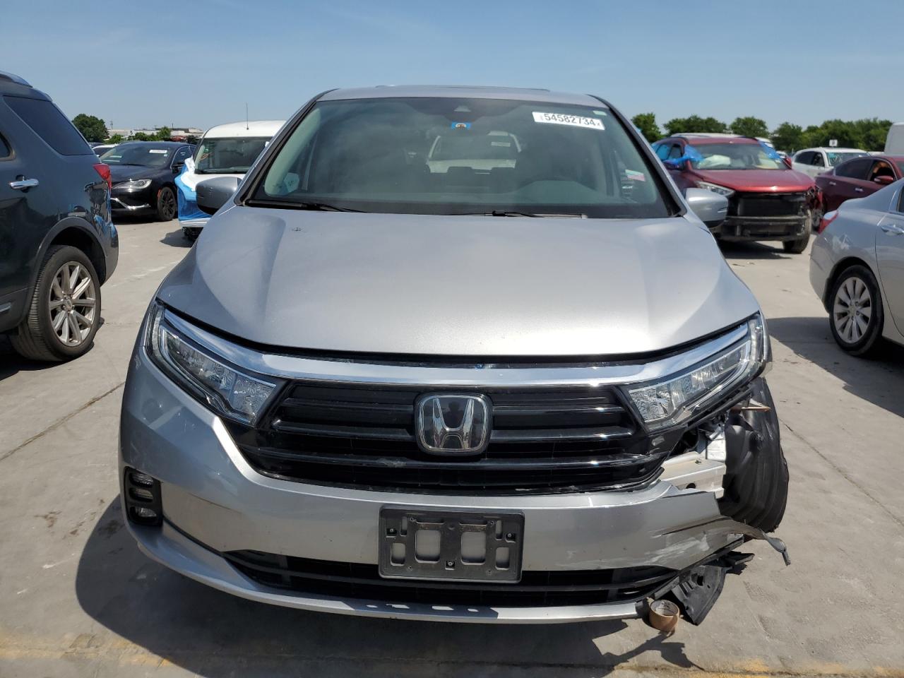 5FNRL6H76MB018156 2021 Honda Odyssey Exl