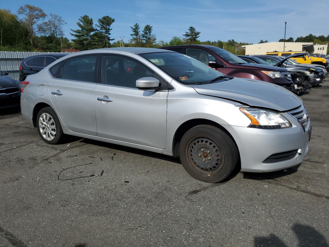 2014 Nissan Sentra S vin: 3N1AB7APXEY269240