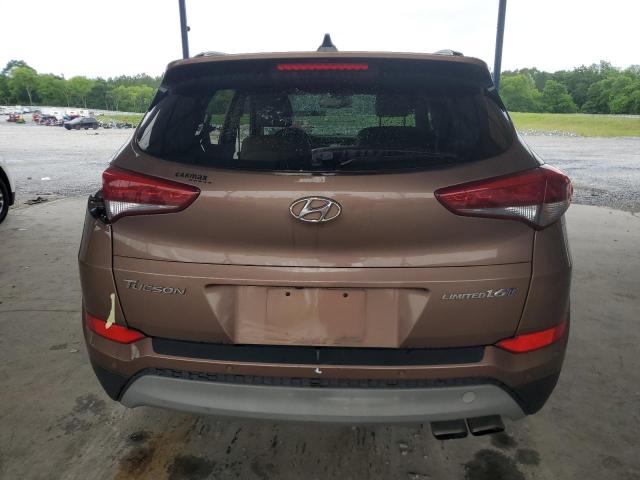 2017 Hyundai Tucson Limited VIN: KM8J33A27HU330067 Lot: 54699584