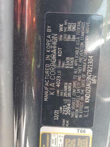 2022 Kia Soul Lx VIN: KNDJ23AU3N7821304 Lot: 55331624