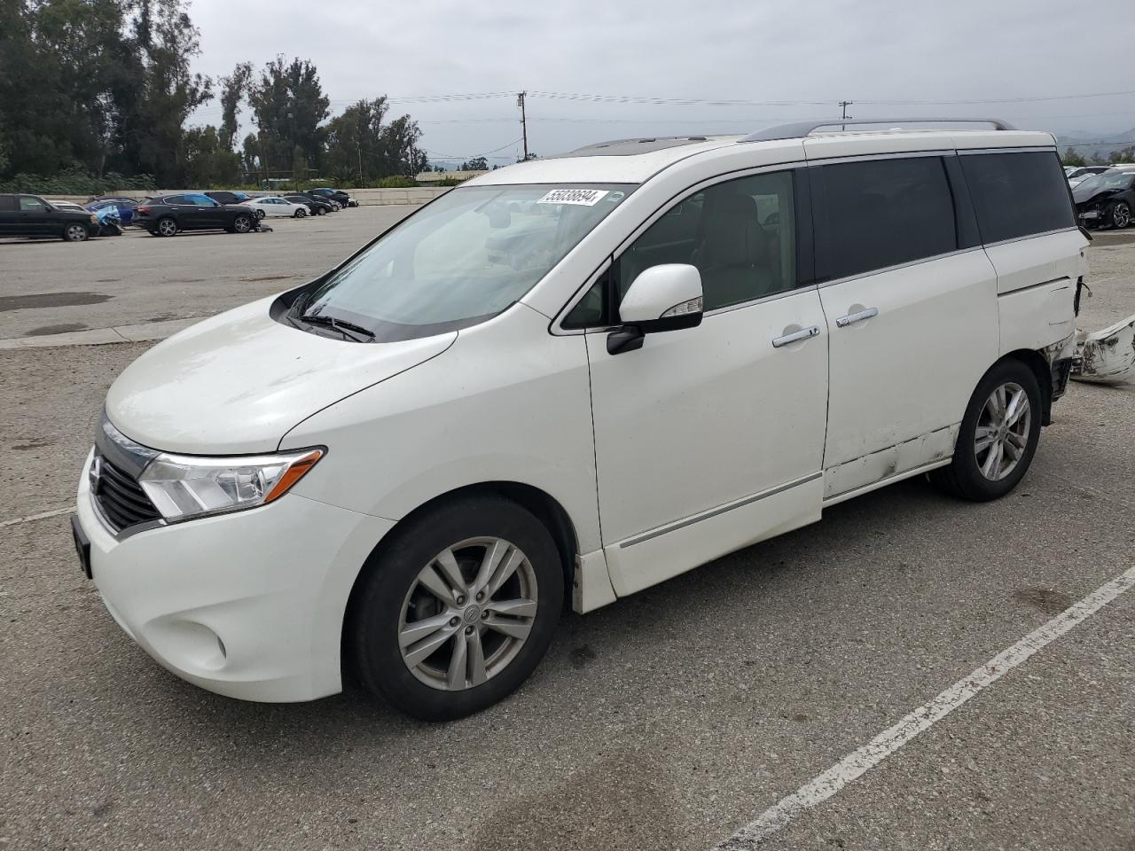 JN8AE2KP6F9120261 2015 Nissan Quest S