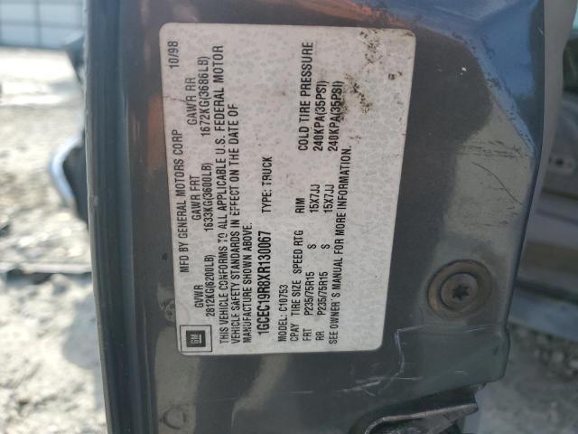 1999 Chevrolet Gmt-400 C1500 VIN: 1GCEC19R8XR130067 Lot: 55881194