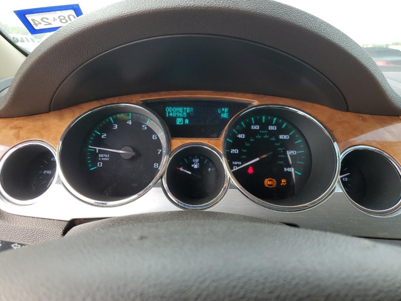 5GAKVCEDXCJ248974 2012 Buick Enclave