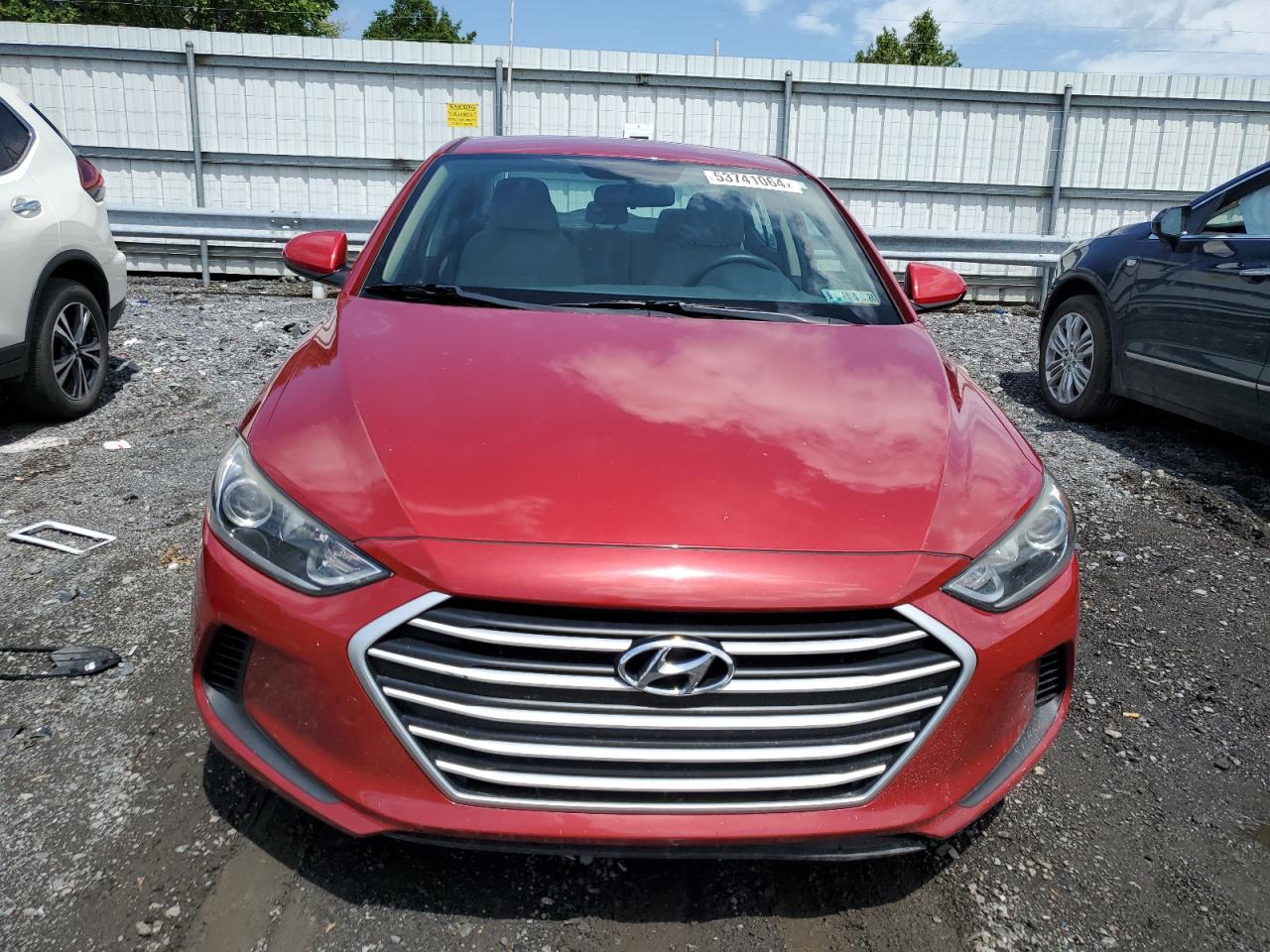 KMHD84LF9HU262827 2017 Hyundai Elantra Se