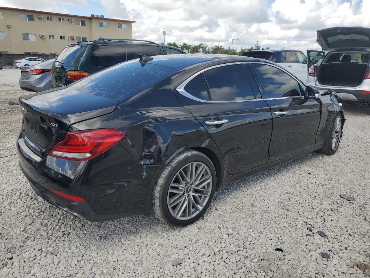 2021 Genesis G70 Elite vin: KMTG34LA6MU078574