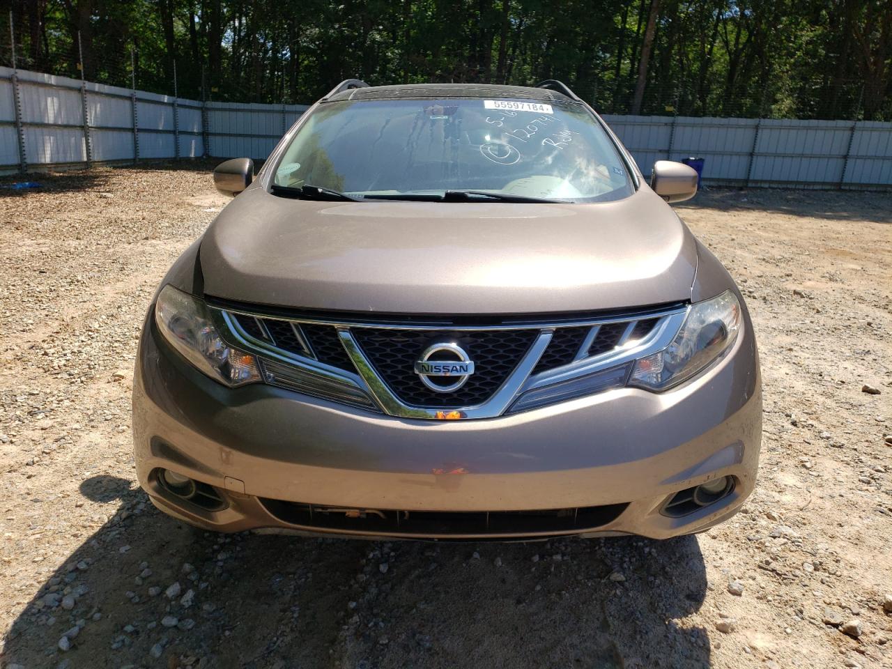 2012 Nissan Murano S vin: JN8AZ1MU0CW120741