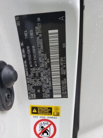 2015 Toyota Highlander Limited VIN: 5TDDKRFH4FS166394 Lot: 54736404