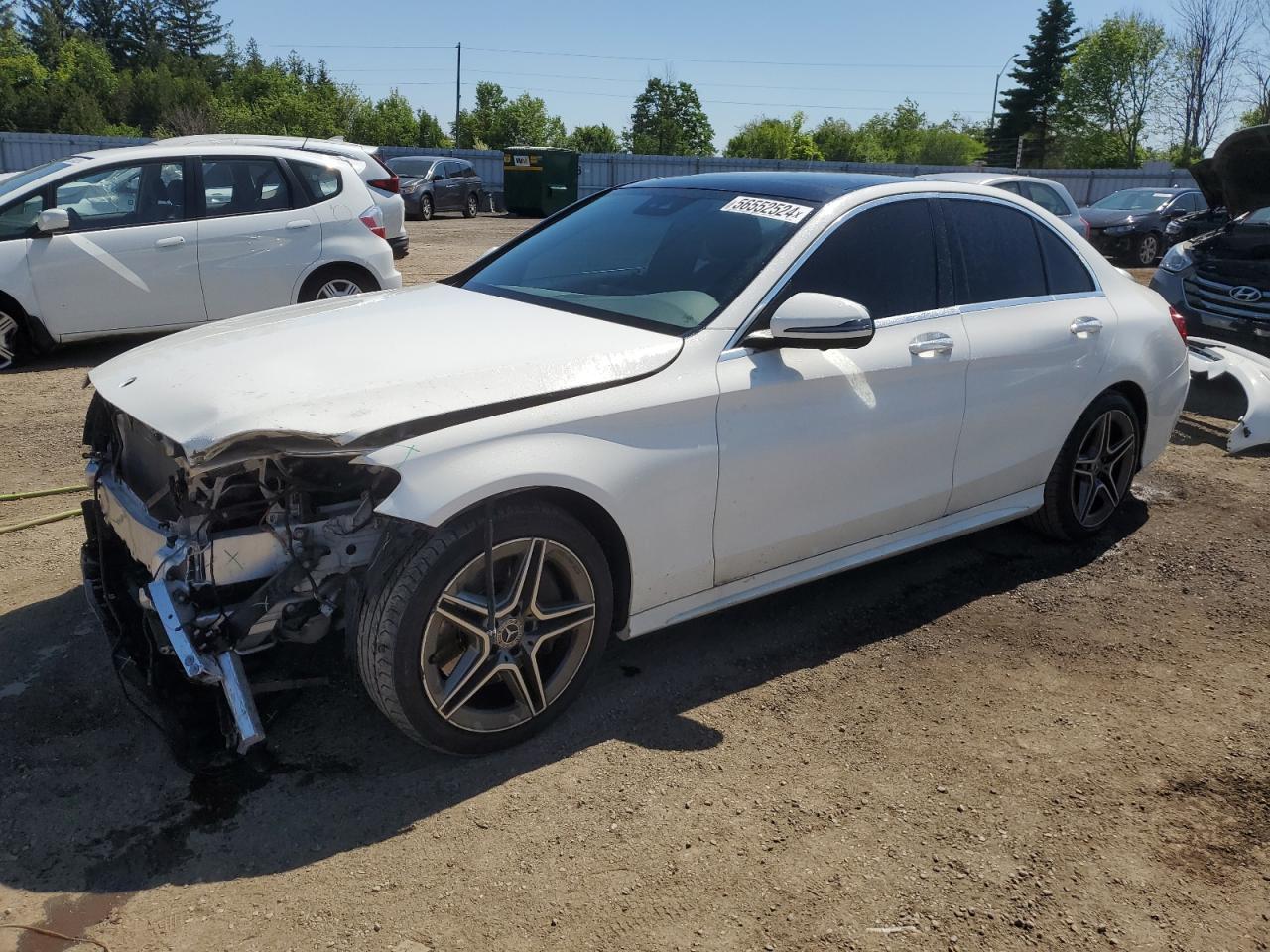 55SWF8EB4KU313752 2019 Mercedes-Benz C 300 4Matic