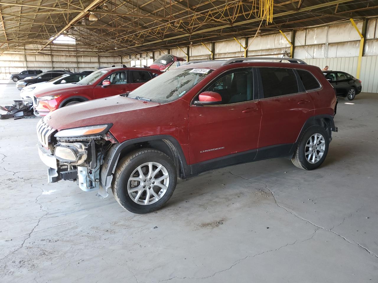 1C4PJLCB0HW667430 2017 Jeep Cherokee Latitude