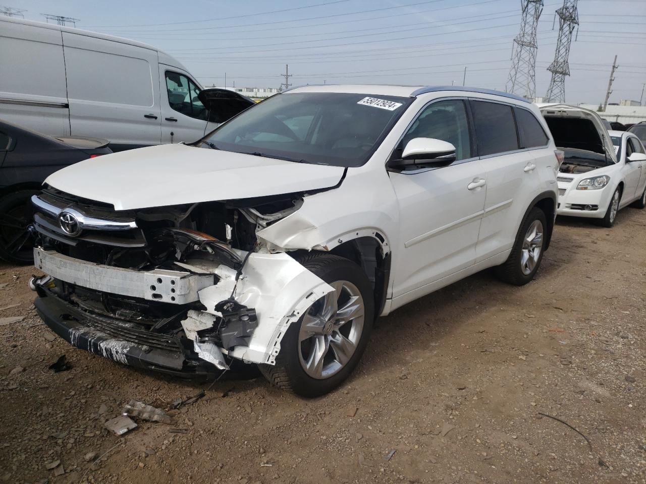 5TDDKRFH6FS143506 2015 Toyota Highlander Limited