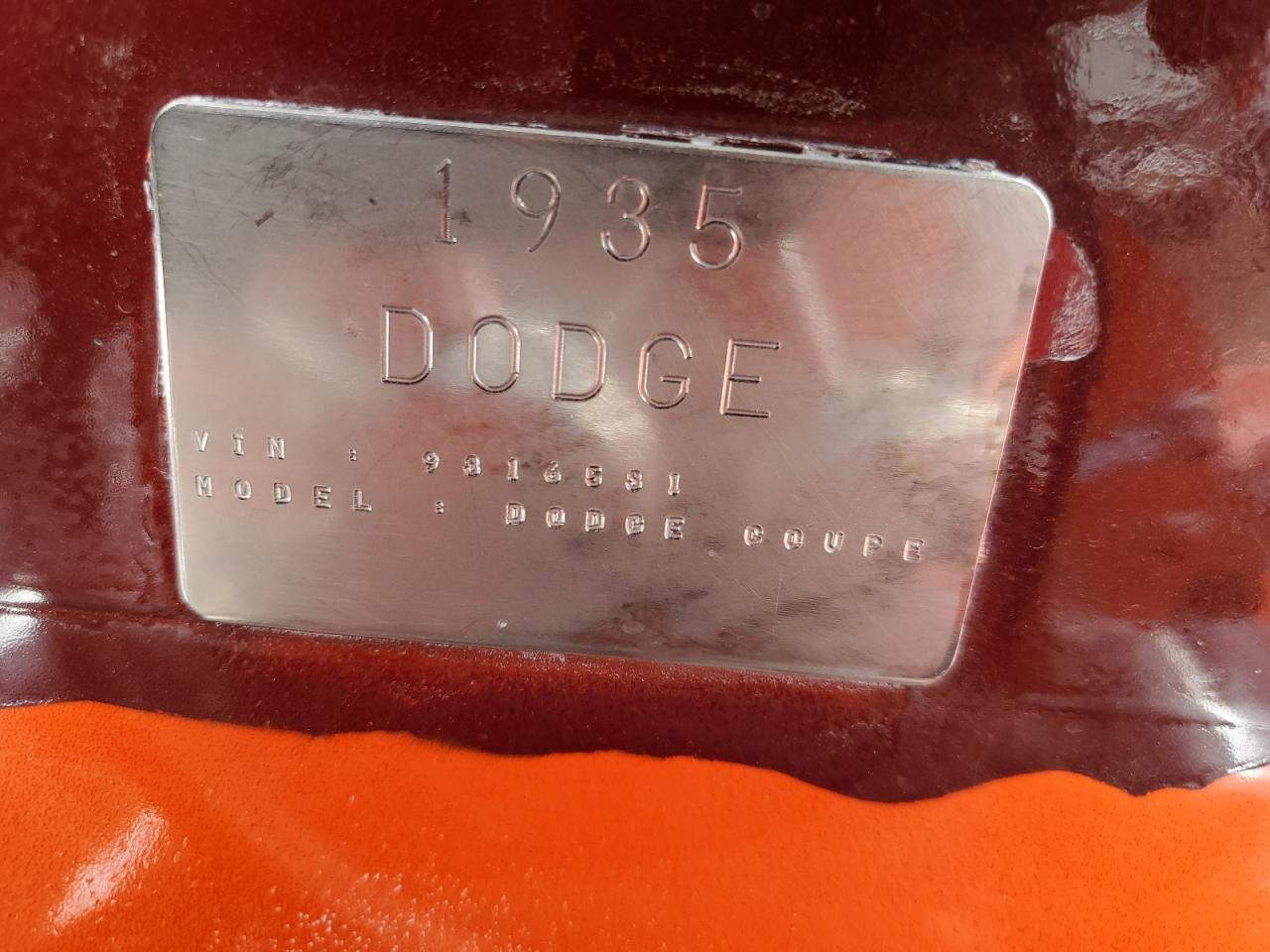 9316531 1935 Dodge Coupe