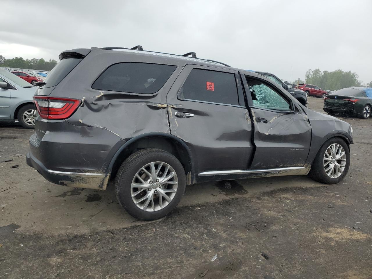 1C4RDJEG1FC917477 2015 Dodge Durango Citadel