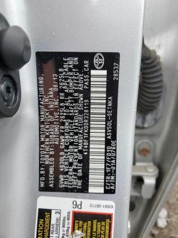 VIN 4T4BF1FK0DR328119 2013 Toyota Camry, L no.12