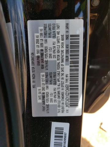 2016 Mazda Cx-9 Grand Touring VIN: JM3TCADYXG0104491 Lot: 56124244