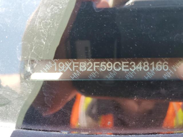 2012 Honda Civic Lx VIN: 19XFB2F59CE348166 Lot: 56828824