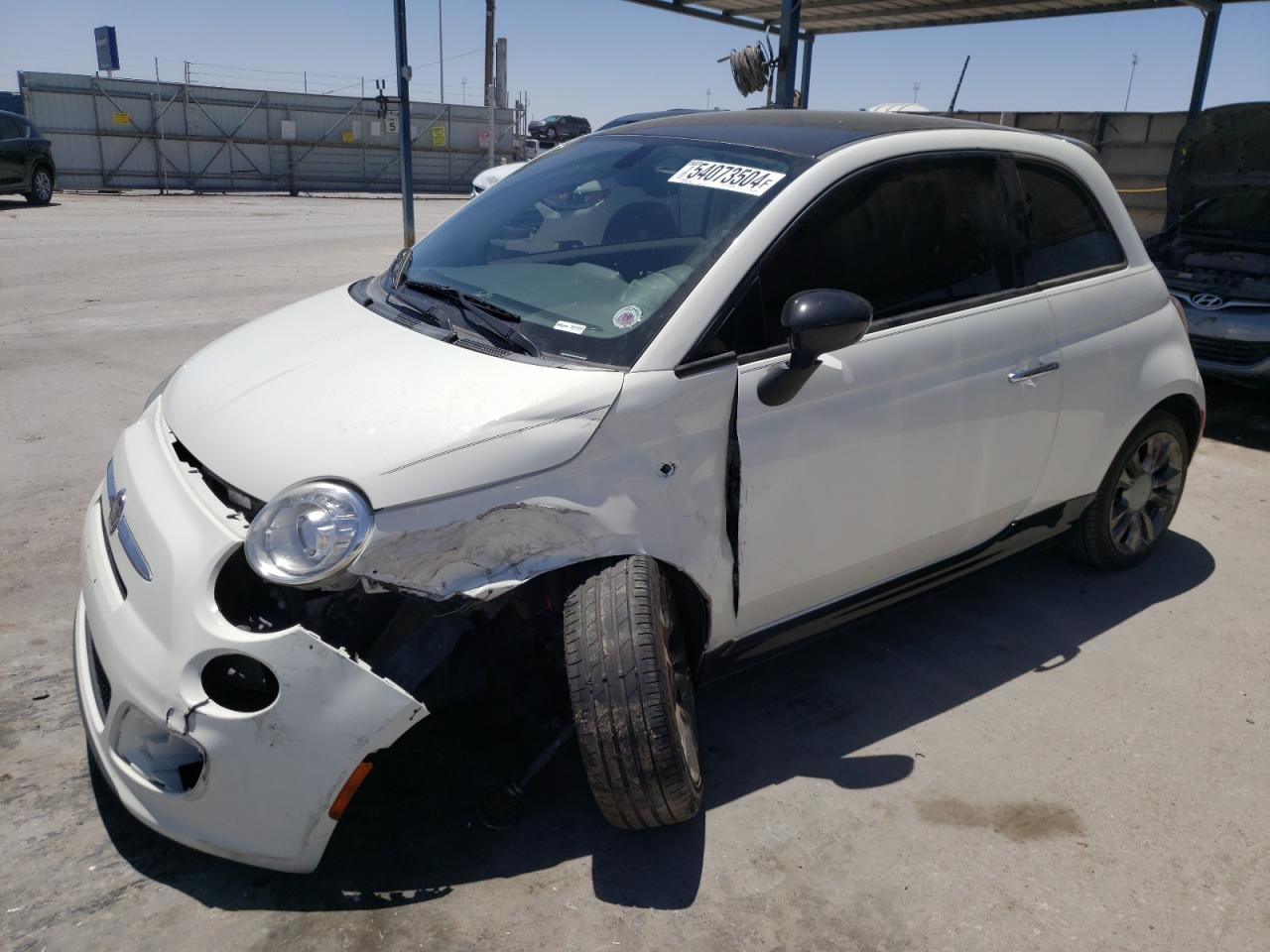 3C3CFFKR0HT586342 2017 Fiat 500 Pop