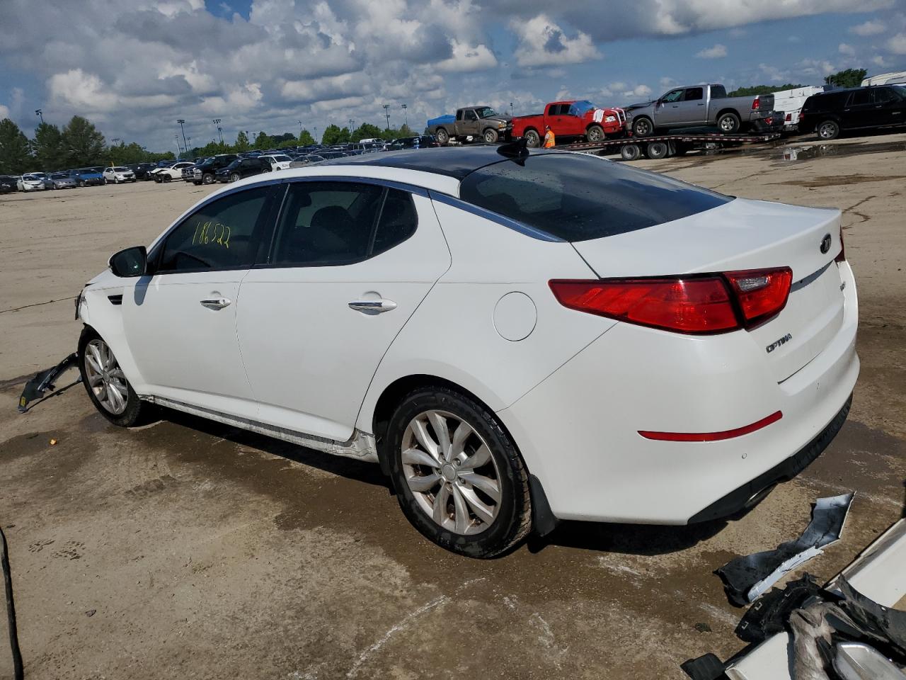 2014 Kia Optima Ex vin: 5XXGN4A74EG296648