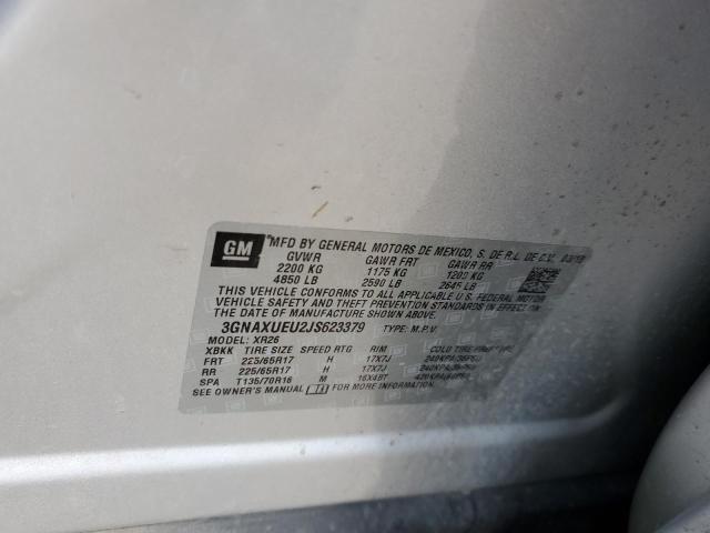 3GNAXUEU2JS623379 2018 CHEVROLET EQUINOX - Image 12