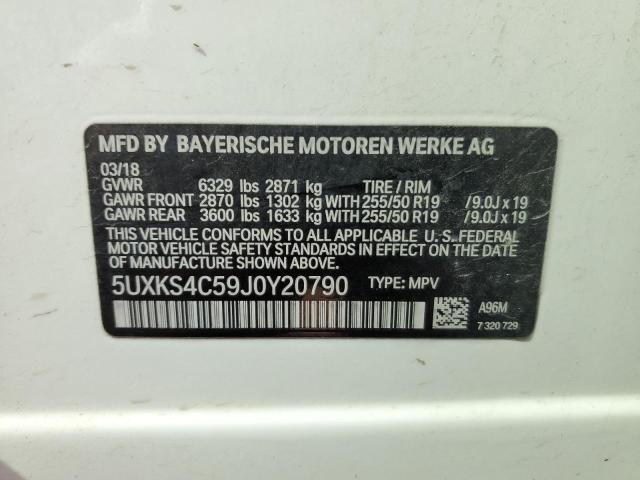 5UXKS4C59J0Y20790 2018 BMW X5 - Image 13