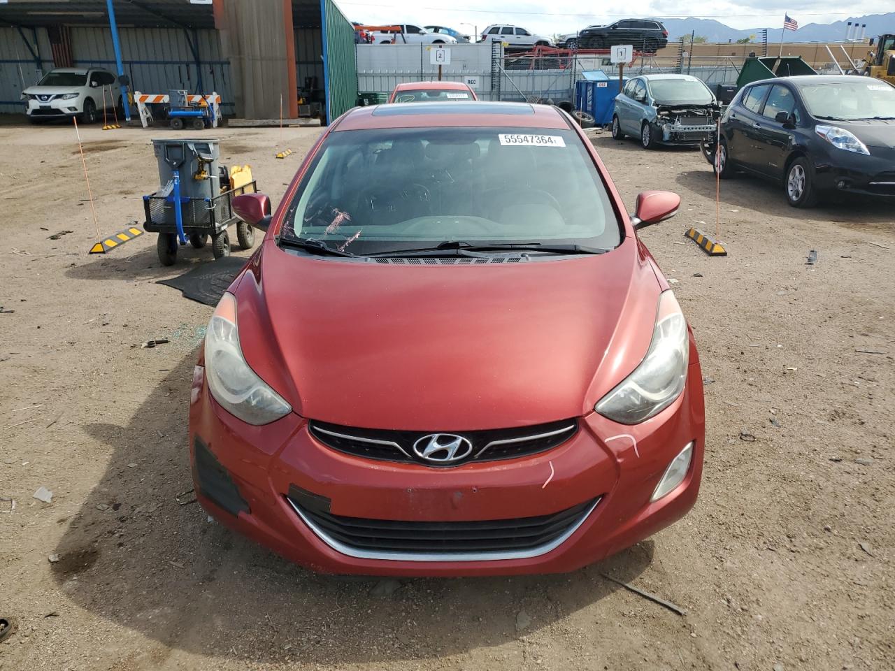 KMHDH4AE8CU189114 2012 Hyundai Elantra Gls