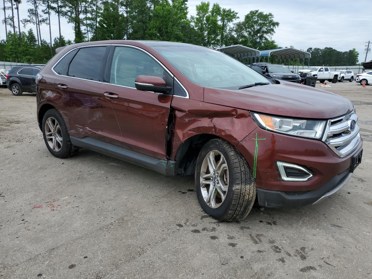 2FMPK4K82GBB61148 2016 Ford Edge Titanium