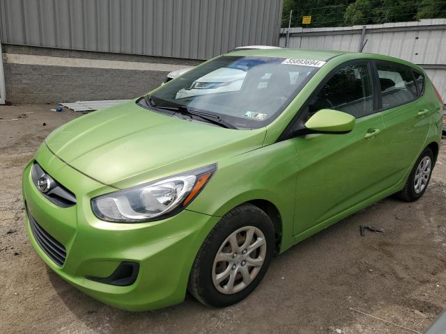 2014 Hyundai Accent Gls VIN: KMHCT5AE1EU174392 Lot: 55893694