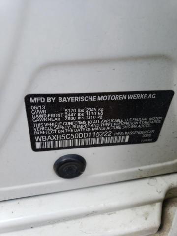 2013 BMW 528 Xi VIN: WBAXH5C50DD115222 Lot: 56578964