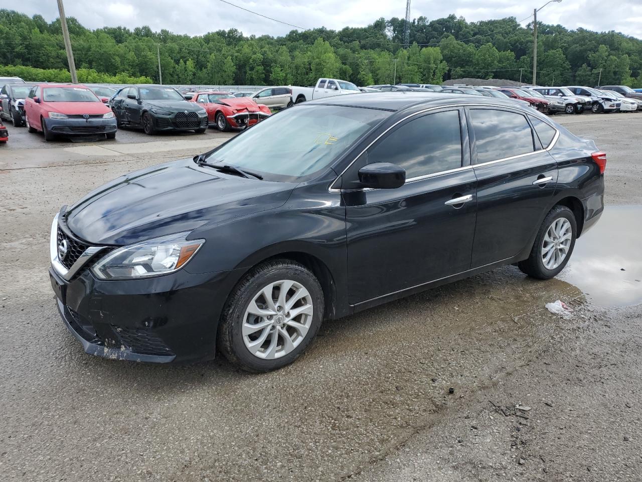 Lot #2552061948 2019 NISSAN SENTRA S