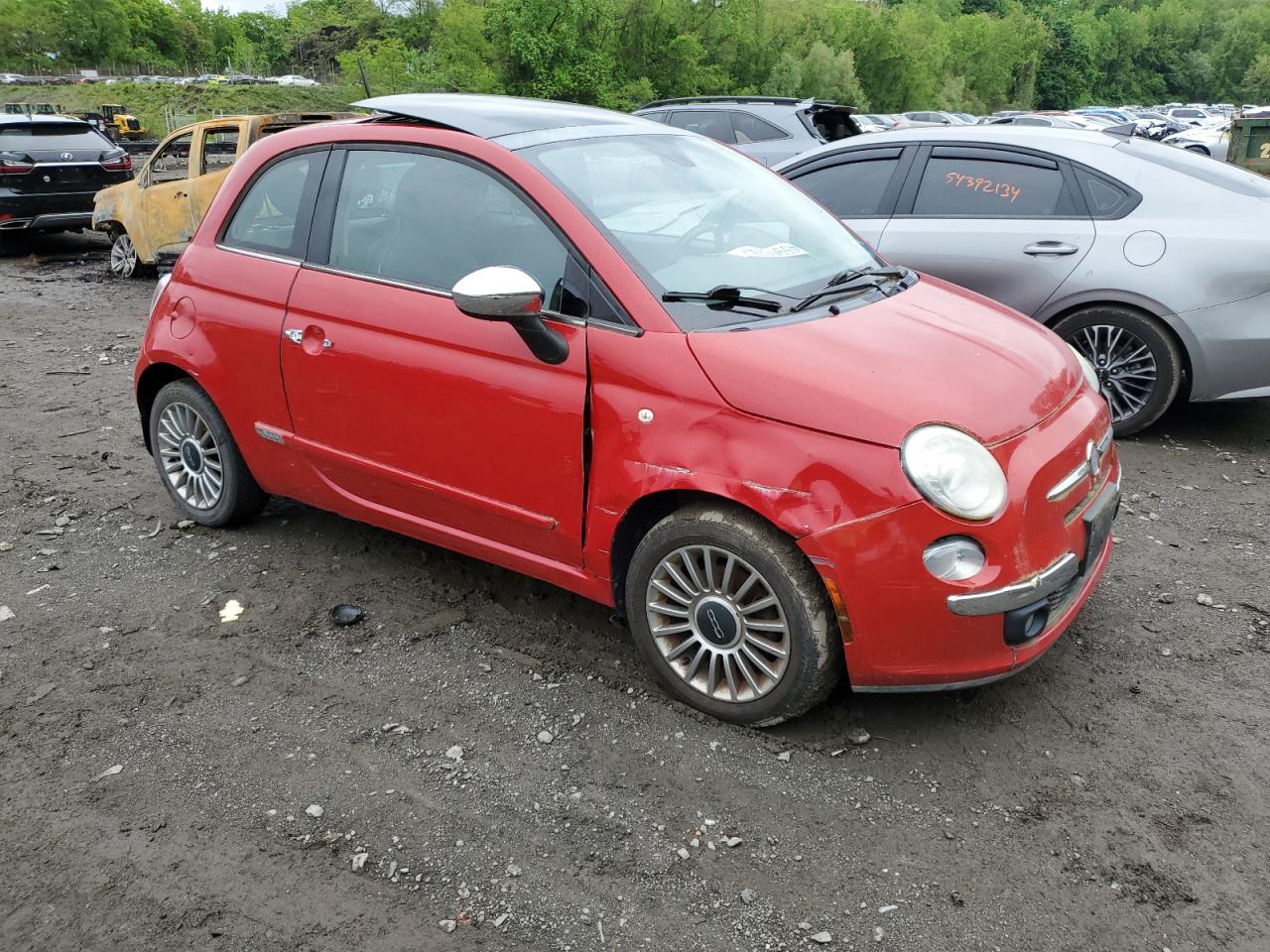 3C3CFFCR7CT104067 2012 Fiat 500 Lounge