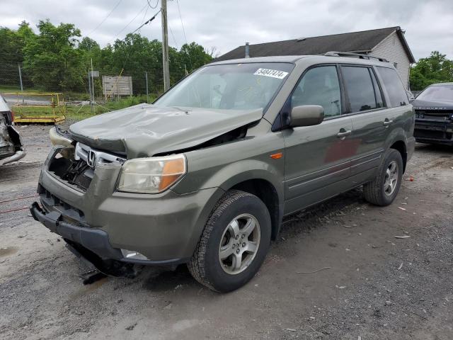 2007 Honda Pilot Exl VIN: 5FNYF18597B002168 Lot: 54847474