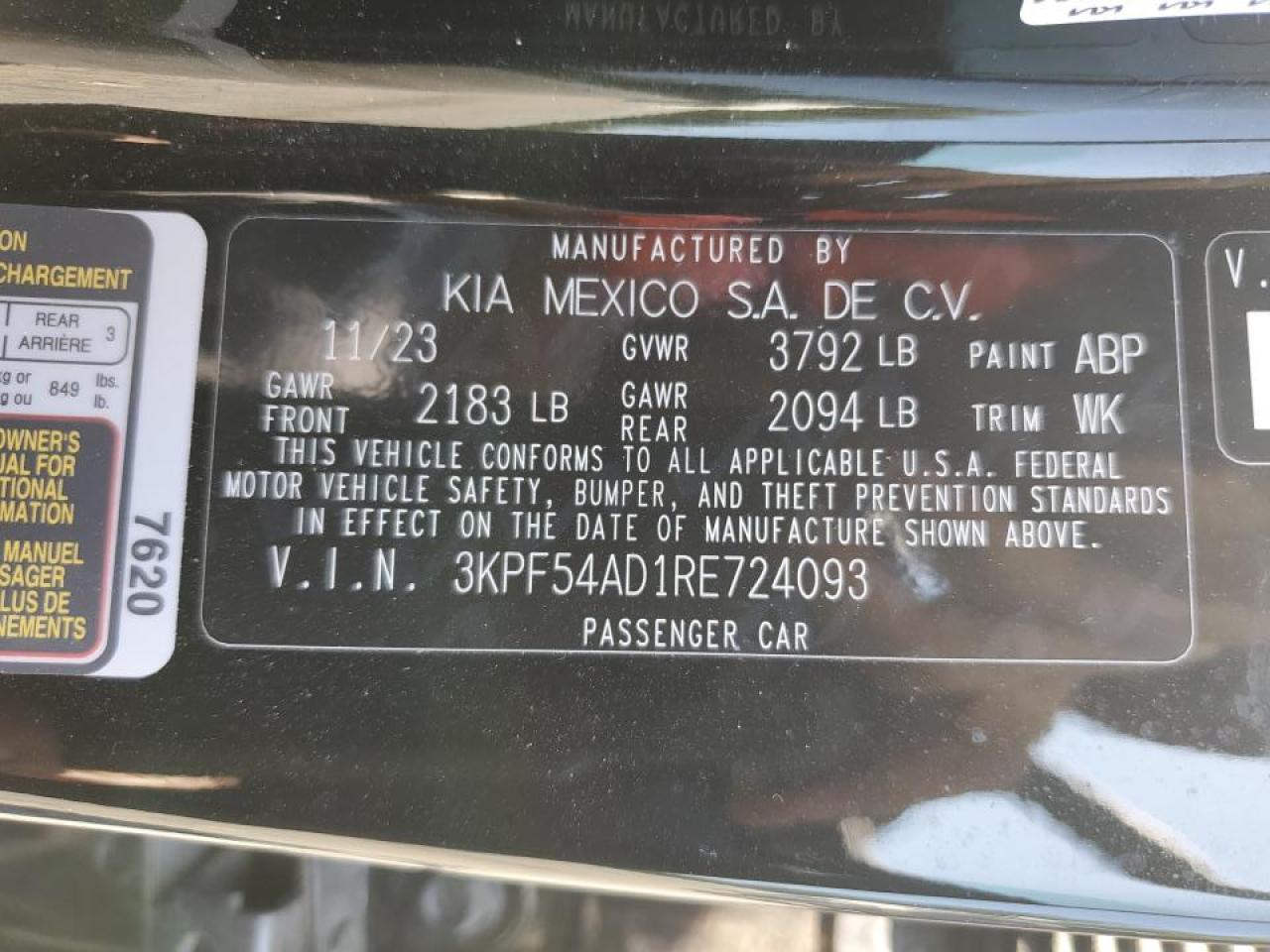 3KPF54AD1RE724093 2024 Kia Forte Gt Line