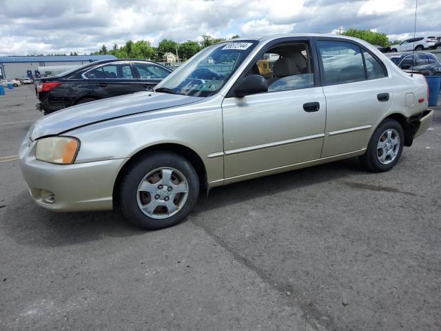 2002 Hyundai Accent Gl VIN: KMHCG45C82U401290 Lot: 56572144