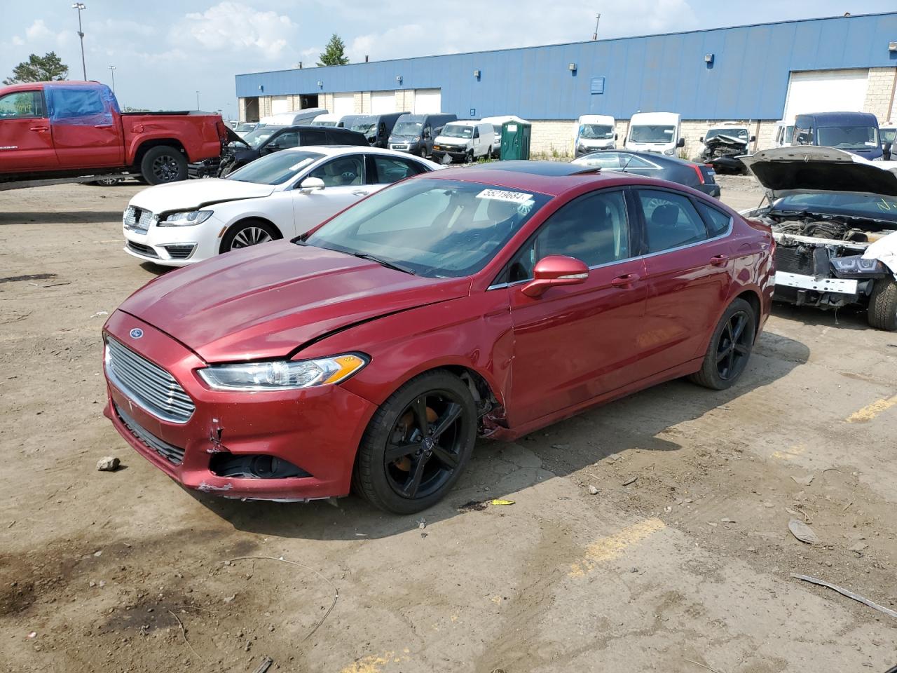 3FA6P0HD6GR278155 2016 Ford Fusion Se